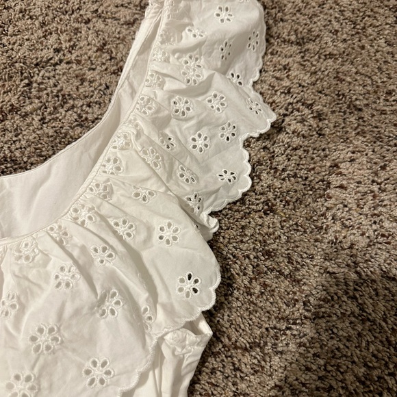 100% organic cotton White maxi Dress Liesel Dress White Size Medium. - Picture 6 of 7